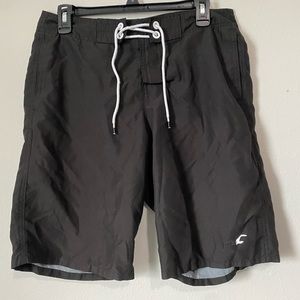 Hollister swim suit (black).